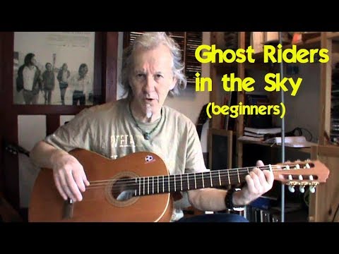Ghost Riders in the Sky: easy guitar