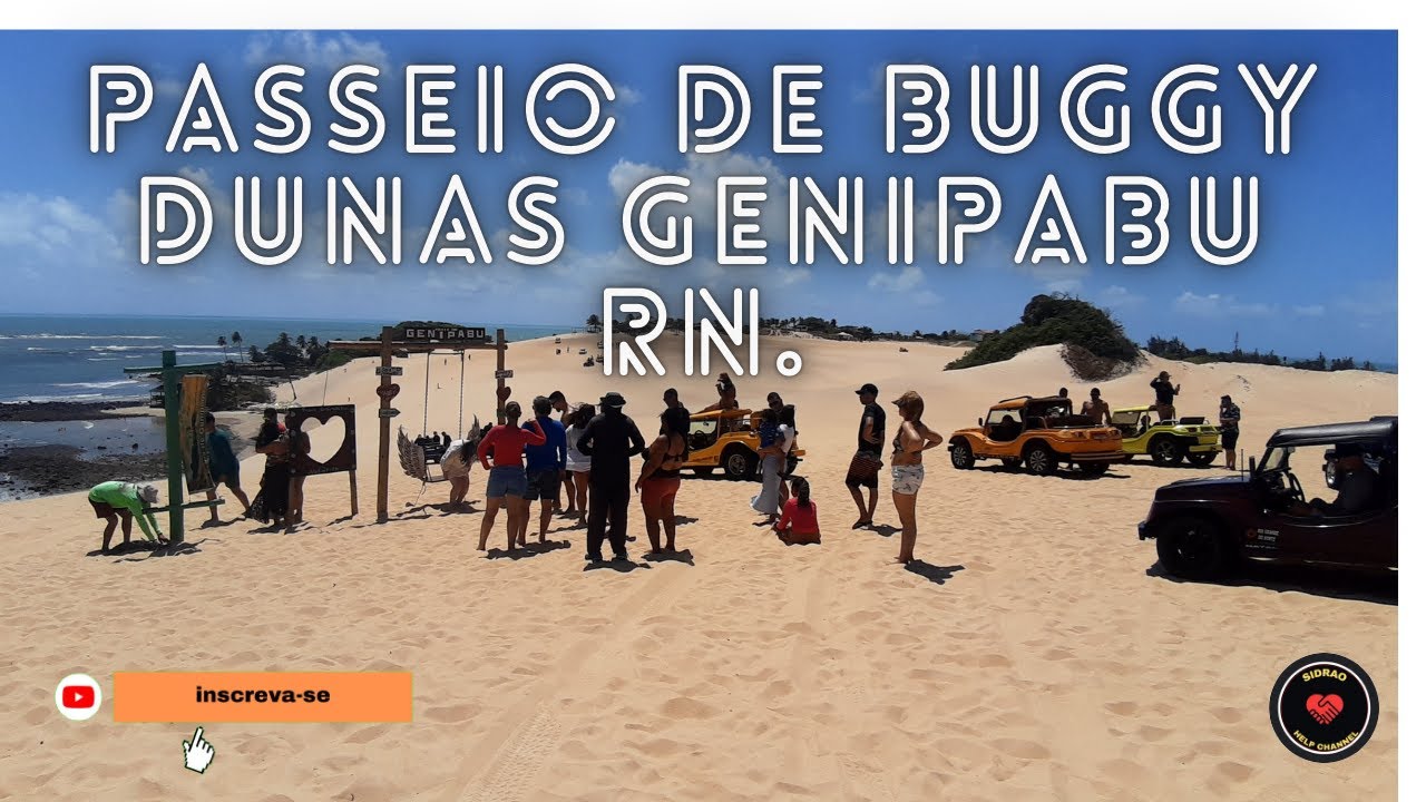 PASSEIO DE BUGGY NAS DUNAS DE GENIPABU NATAL RN.