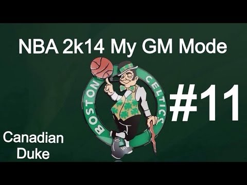 NBA2K14 All-Sim My Gm Mode - Boston Celtics #11 (PS4)