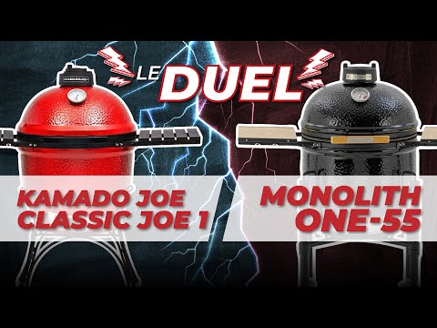 Kamado Joe Classic Joe I VS Monolith One 55 //⚡Le DUEL des MINI KAMADO