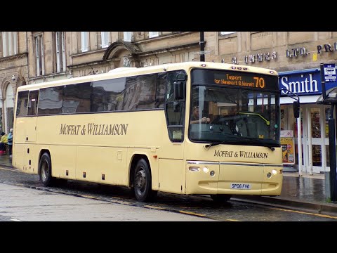 [Lovely ZF] Volvo B7R Plaxton Profile | SP06FVD | Moffat & Williamson | Service 69