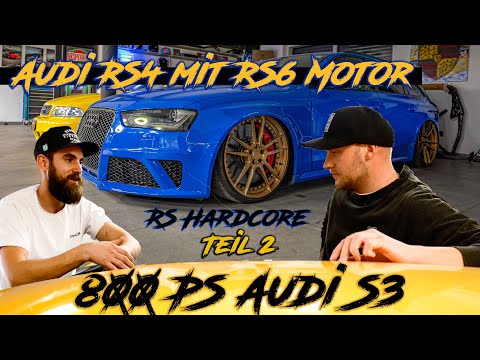 800PS Audi S3 & RS4 B8 mit RS6 Motor I RS Hardcore - Teil 2 I RD48