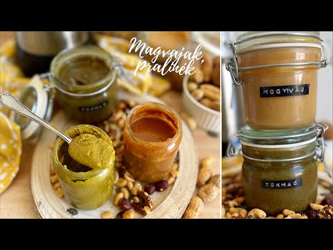 MAGVAJAK & PRALINÉKRÉMEK🥜🍯 - Mogyoróvaj házilag! Russel Hobbs NUTRIBOOST 👌🏼♥️ - BebePiskóta
