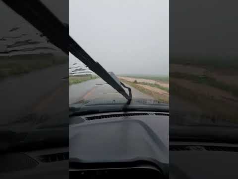 🚨 Muita Chuva e Estrada Alagada entre Itanhangá e Tapurah - MT 🌧️🌊 / #chuva #shorts