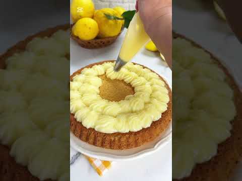 Crostata morbida con crema pasticcera al limone, fresca facile e veloce - Ricette che Passione