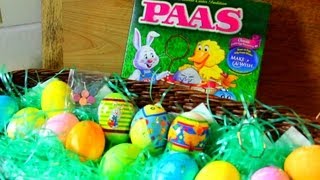 How to dye Easter Eggs with a Special Kit