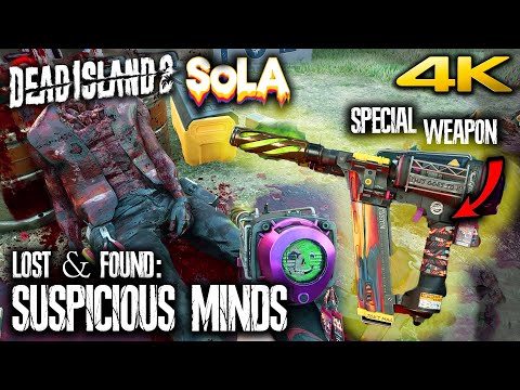 DEAD ISLAND 2 SoLA - Suspicious Minds - Lost & Found Quest | NAILBITER Weapon Location (4K 60FPS)