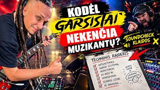 KODĖL GARSISTAI NEKENČIA MUZIKANTŲ? 5 DIDŽIAUSIOS KLAIDOS SCENOJE