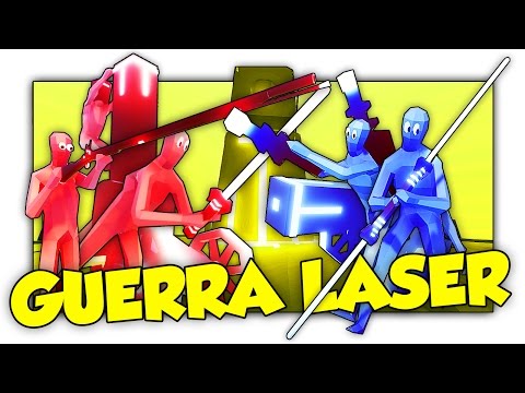 L' INVASIONE DELLE SPADE LASER! NUOVO AGGIORNAMENTO! - Totally Accurate Battle Simulator ITA (TABS)