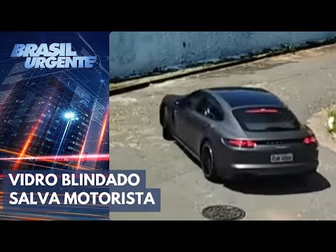 Motorista de carro de luxo escapa de assalto