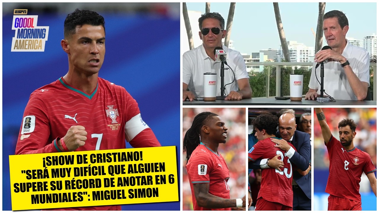 CUIDADO COLOMBIA: Cristiano, con su doblete, despertó a PORTUGAL y puede ARROLLARLE | Goool Morning