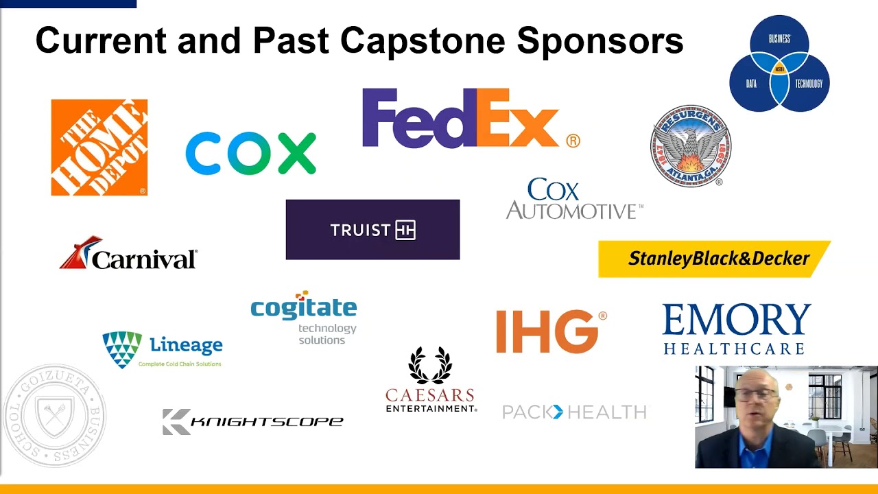 Emory Goizueta Business School Master of Science in Business Analytics Capstone Sponsorship