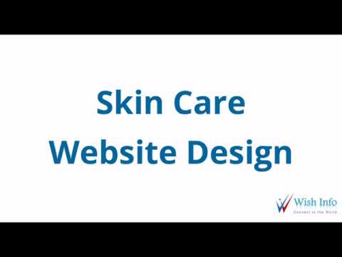 Website Design For Skin Care