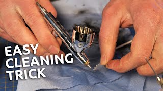 Airbrush Cleaning the Easy Way - simple Tricks!