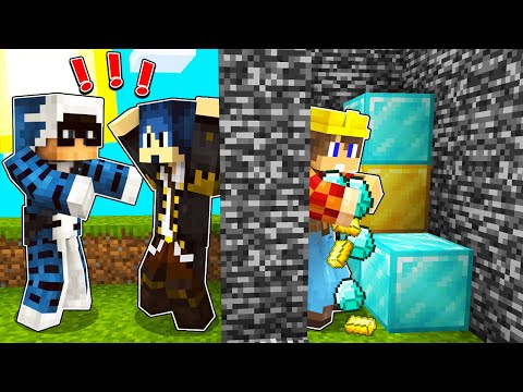 BUNKER SEGRETO CONTRO I MIEI AMICI NELLA BIG VANILLA SU MINECRAFT!!