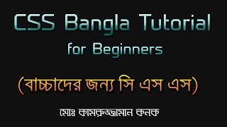 CSS Bangla Tutorial for Beginners