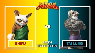 Download lagu Shifu Vs. Tai Lung - With Healthbars  mp3