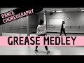 Dance Routine For Beginners GREASE MEDLEY Easy Dance Choreography