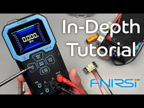 How to Use FNIRSI DMT-99 Intelligent Digital Multimeter 9999 Counts TRMS, Rechargeable Auto-Ranging💡