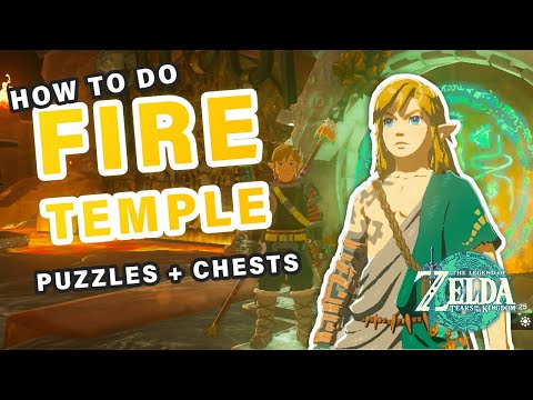 Fire Temple | Puzzle & Chests Walkthrough ► Zelda: Tears of the Kingdom