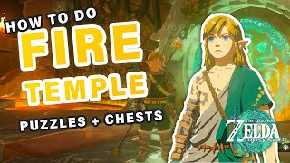 Fire Temple | Puzzle & Chests Walkthrough ► Zelda: Tears of the Kingdom