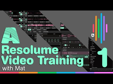 Introduction to Resolume and Projection Mapping