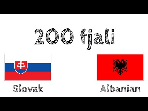 200 fjali - Sllovakisht - Shqip