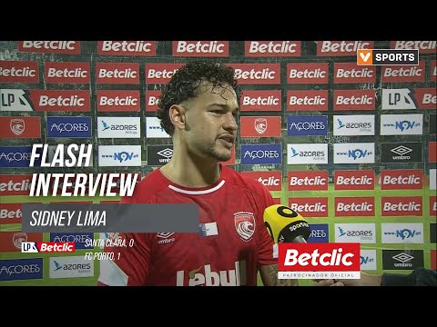 I Liga (#17) | Santa Clara 0-1 FC Porto: Flash Interview Sidney Lima
