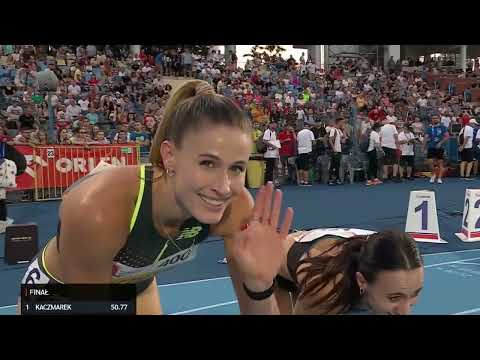 100. PZLA Mistrzostwa Polski Bydgoszcz - 400M (KOBIET) - BIEG FINAŁOWY
