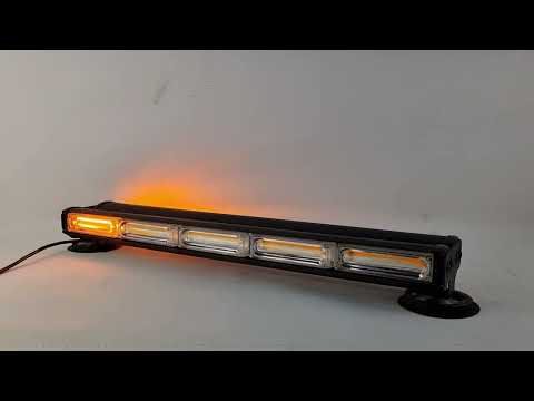 Проблесковая балка Samrai 23-5X2COB, 56 см, 14 режимов, двухсторонняя, на магнитах