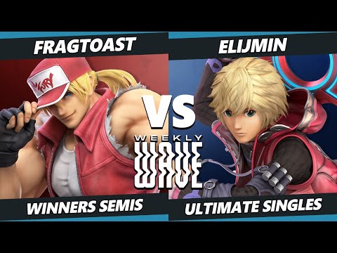 Weekly Wave 25 Winners Semis - FragToast (Terry) Vs. elijmin (Shulk) SSBU Ultimate Tournament