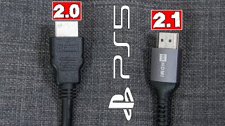 HDMI 2.1 vs 2.0 for PS5 | UPGRADE NECESSARY OR NOT?