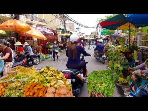 Cambodian Everyday Street Food - Natural Living @ Boeng Tompon & Kandal Market