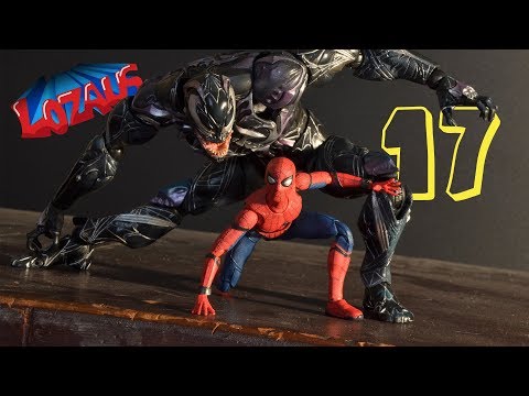 SPIDERMAN STOP MOTION Action Video Part 17
