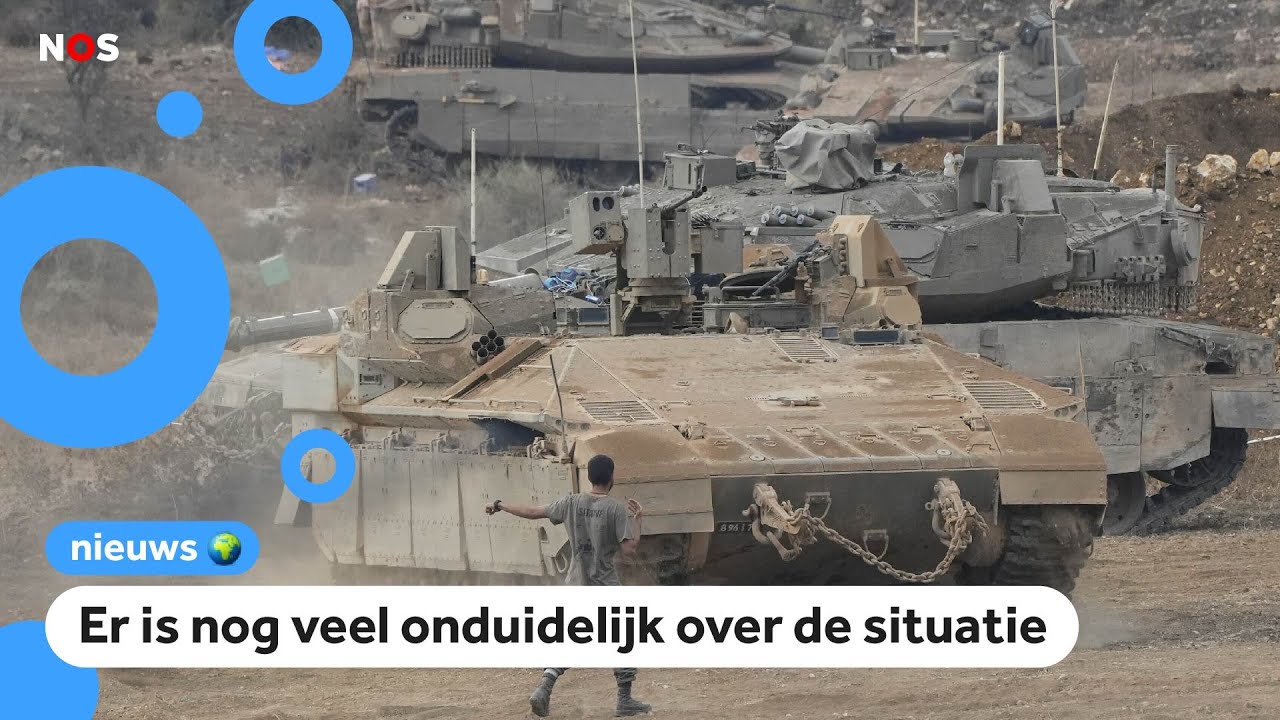 Leger van Israël valt Libanon binnen met tanks