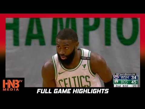 Washington Wizards vs Boston Celtics 1.8.20 | Full Highlights