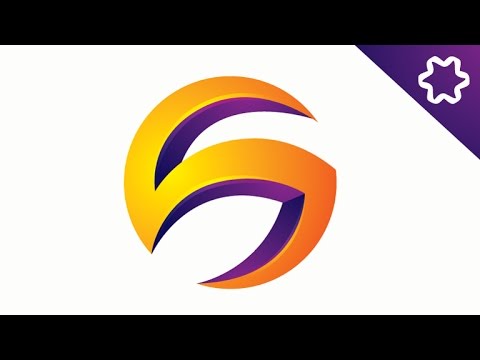 Water Drop Logo Design Tutorial With Different color every layer Adobe illustrator tutorial