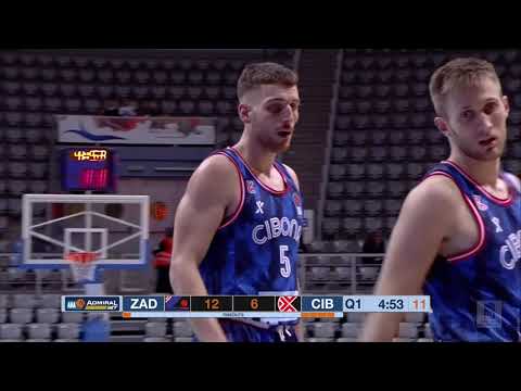 AdmiralBet ABA League 2021/22, Round 3 match: Zadar - Cibona (8.10.2021)