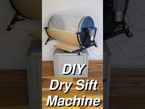 DIY Dry Sift Machine – How It Works in 30s