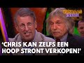 Johan reageert op prijs voor Chris Woerts: 'Hij kan zelfs een hoop stront verkopen!'