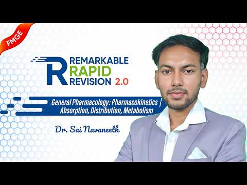 5. General Pharmacology: Pharmacokinetics 💊📈 | Absorption, Distribution, Metabolism & Excretion