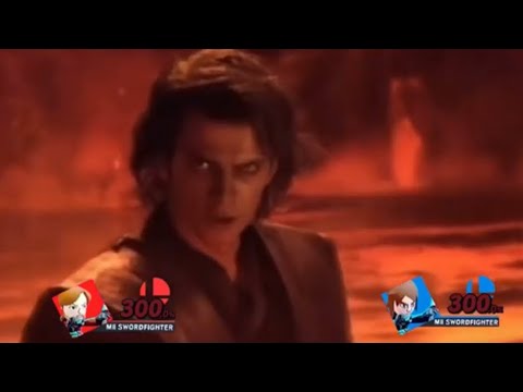 Obi Wan vs Anakin but it’s Super Smash Bros