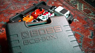 Video thumbnail for Best Beginner Pedalboard for Guitarists! BOSS BCB-30X Pedalboard Review! by Ben Rowlands Music