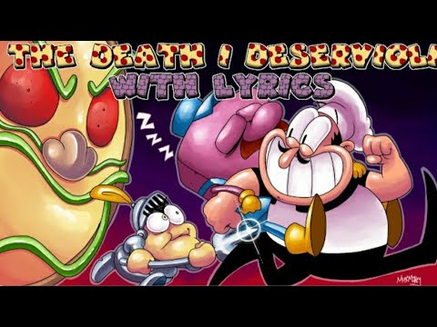The Death I Deservioli WITH LYRICS By RecD - Pizza Tower Lap 2 Cover (good ending)
