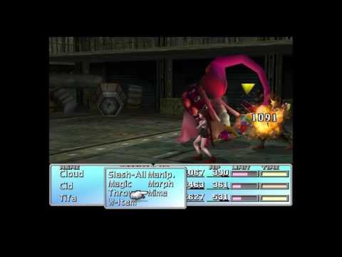 Final Fantasy VII Platinum Trophy Gameplay Walkthrough Part 46 - Limit Level 2