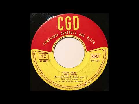 Teddy Reno  -  Come prima  1958