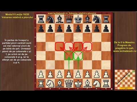 Lecția de Șah: Valoarea Relativă a Pionului
