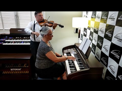 Hino - 353 “Eleitos nós somos” | Órgão TOKAI MD-750 — Claudia Cozzani | Viola — Jairo Silva