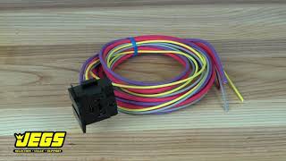 Single Fuel Pump Harness and Relay Kit 30 Amp - video thumbnail 2