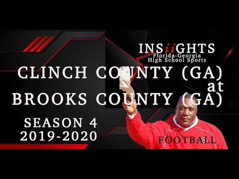 Year IV 2019-2020 Game-of-the-Week: (GA) Clinch County at Brooks County